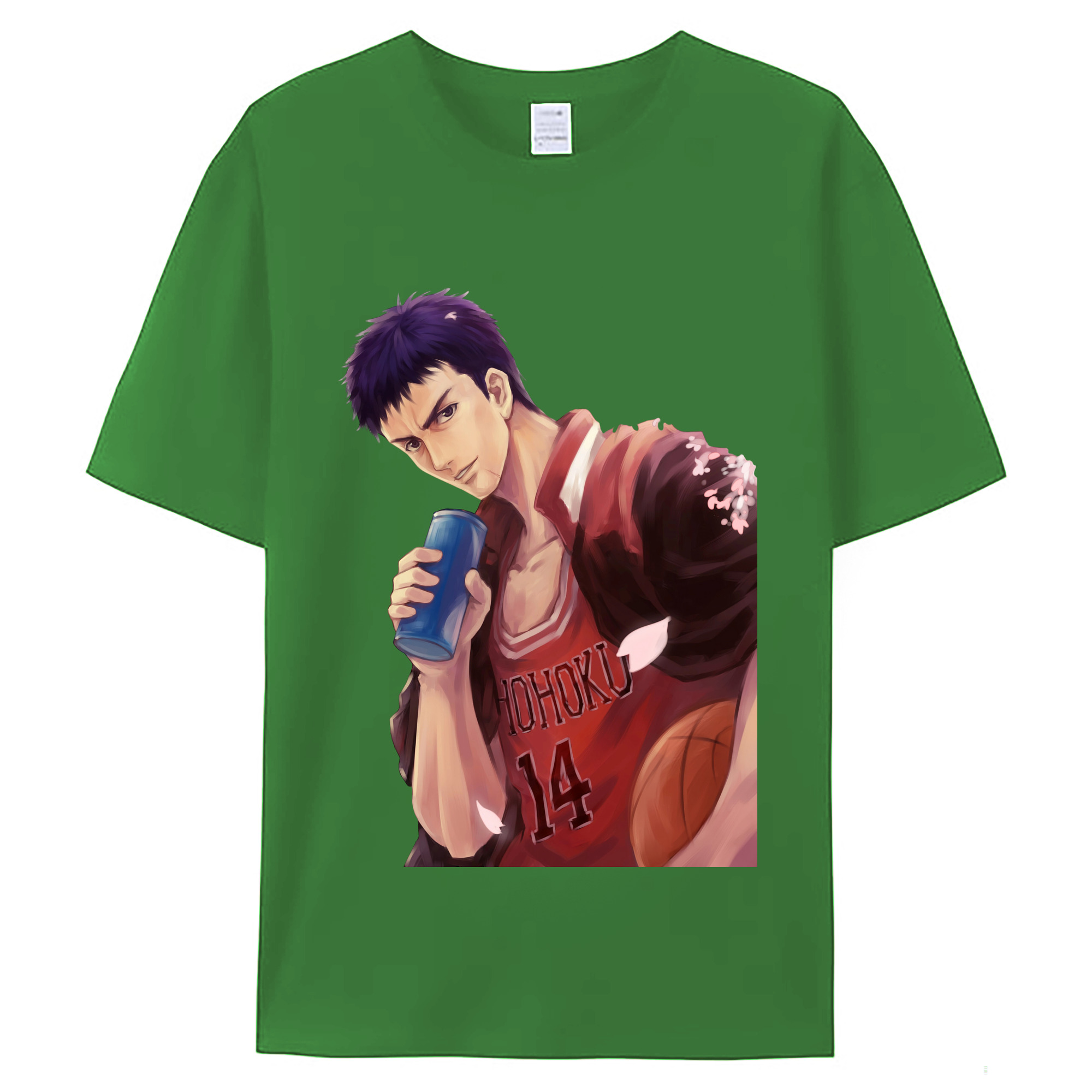 （画像用） SLAM DUNK／スラムダンク レディースカジュアルプリントTシャツ（綿100％）
